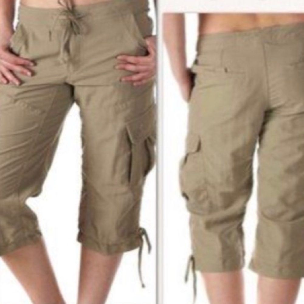 North Face Khaki Capris